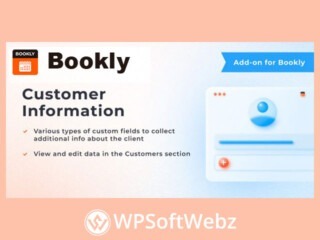 Bookly Customer Information Add-on