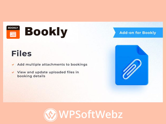 Bookly Files Add-on