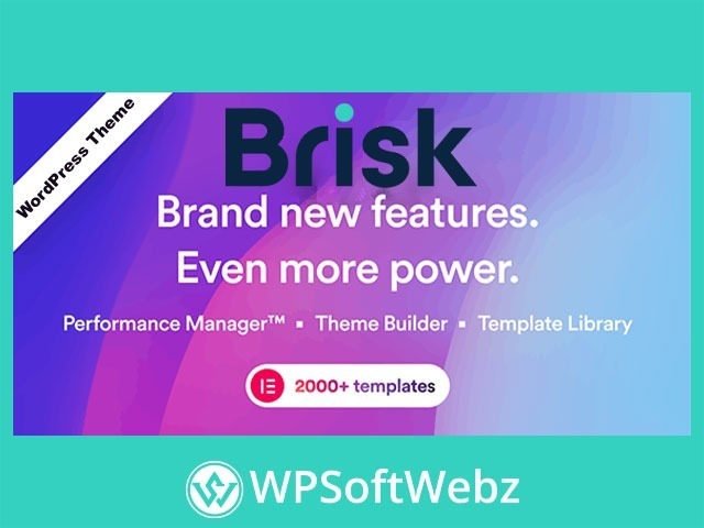 Brisk Theme - Multi-Purpose Elementor WordPress Theme