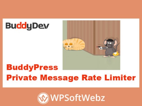 BuddyPress Private Message Rate Limiter