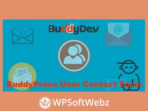 BuddyPress User Contact Form Plugin