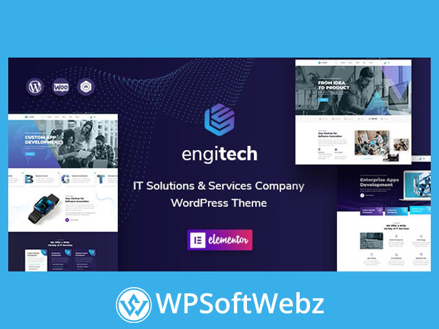 Engitech Theme - IT Solutions & Services WordPress Theme