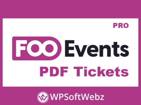 FooEvents PDF Tickets Extension