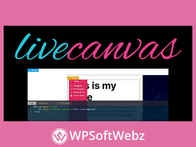 LiveCanvas Plugin - Bootstrap 5-based WordPress Page Builder