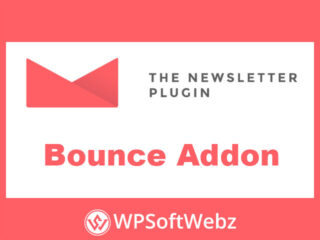 Newsletter Bounce Addon - WordPress SoftWebz