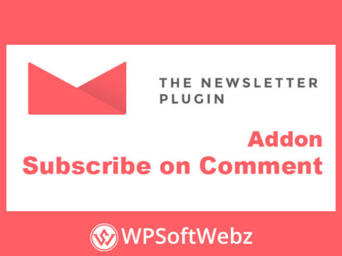 Newsletter - Subscribe on Comment Addon