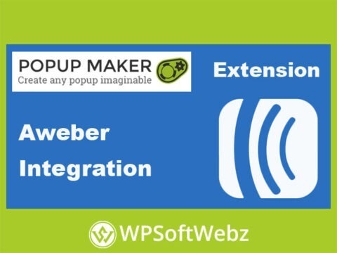 Popup Maker Aweber Integration Extension