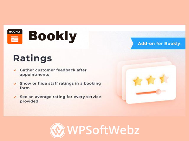 Bookly Ratings Add-on