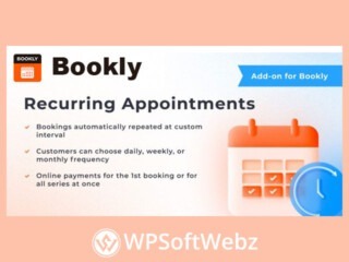 Bookly Recurring Appointments Add-on