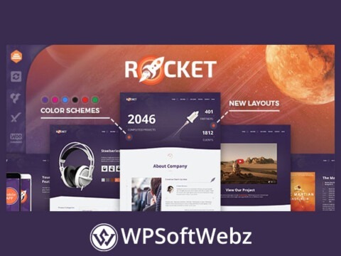 Rocket - Creative Multipurpose WordPress Theme