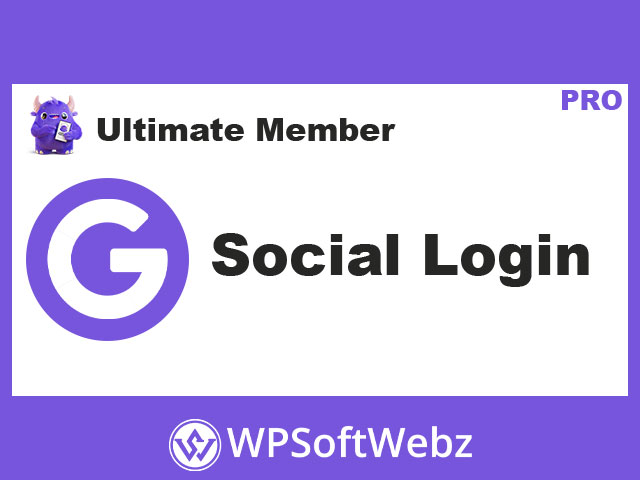 Ultimate Member Social Login Extension