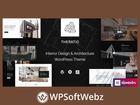 Theratio WordPress Theme - Architecture & Interior Design Elementor WordPress Theme