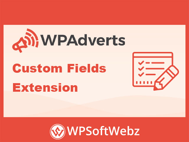 WP Adverts Custom Fields Extension