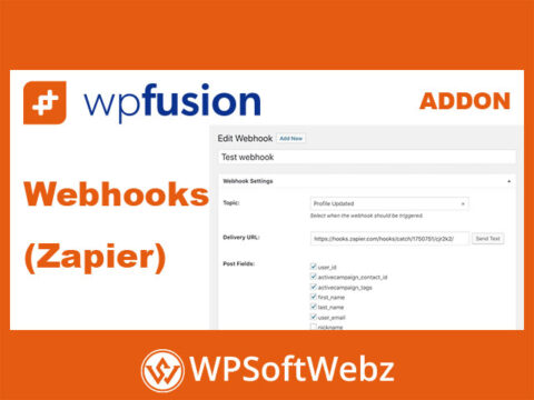 WP Fusion Webhooks (Zapier) Addon