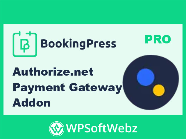 BookingPress Authorize.net Payment Gateway Addon