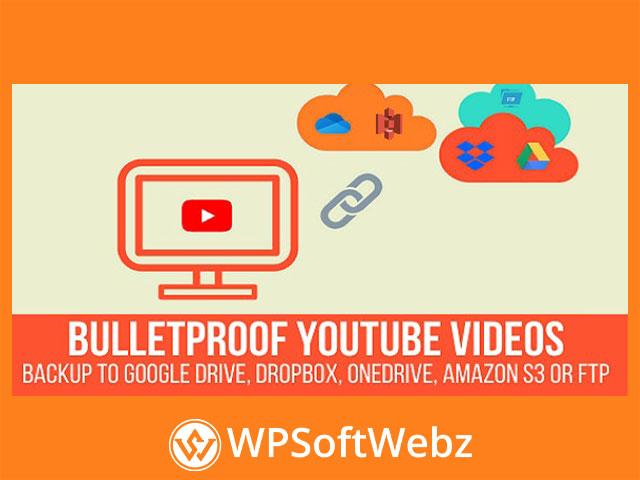 Bulletproof YouTube Videos - Backup to Google Drive, Dropbox, OneDrive, Amazon S3, FTP