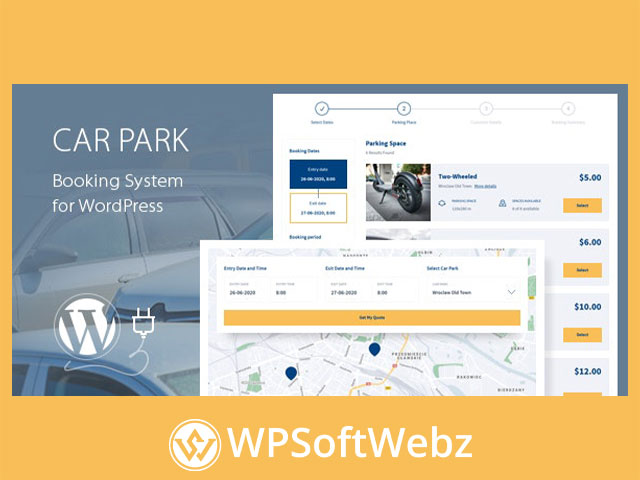 Car Park Booking System for WordPress