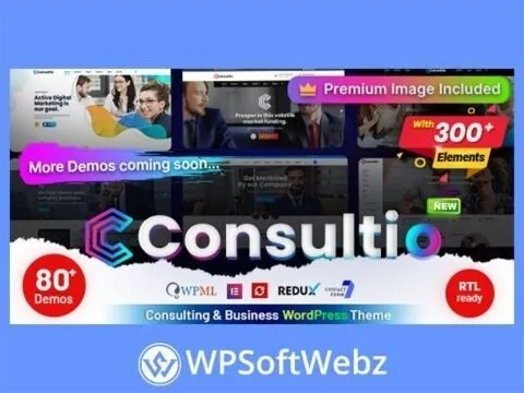 Consultio Theme - Consulting Corporate WordPress