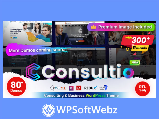 Consultio Theme - Consulting Corporate WordPress