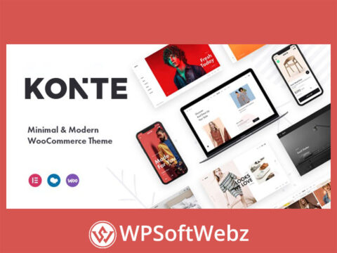 Konte - Minimal & Modern WooCommerce WordPress Theme