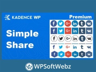 Kadence Simple Share Plugin - by Kadence WP