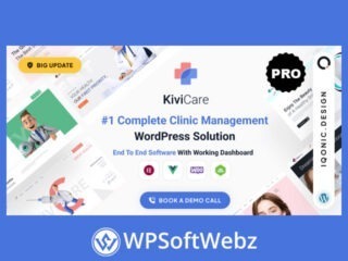 KiviCare Theme - Medical Clinic & Patient Management WordPress Solution