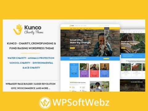 Kunco - Charity & Fundraising WordPress Theme