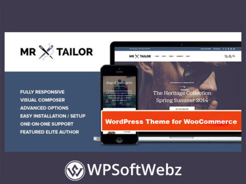 Mr. Tailor - eCommerce WordPress Theme for WooCommerce