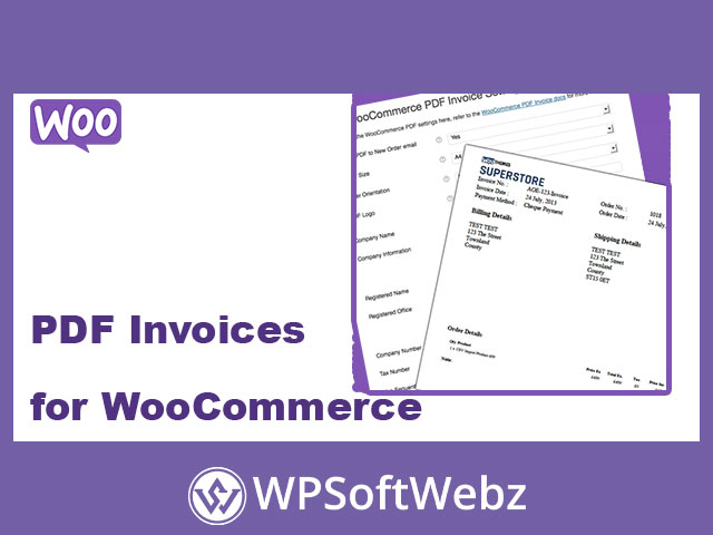 PDF Invoices for WooCommerce