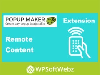 Popup Maker Remote Content Extension