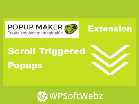 Popup Maker Scroll Triggered Popups Extension