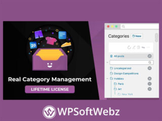 Real Category Management Plugin for WordPress