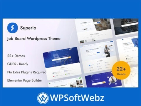 Superio – Job Board WordPress Theme