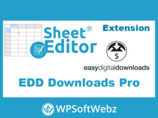 WP Sheet Editor - EDD Downloads Premium