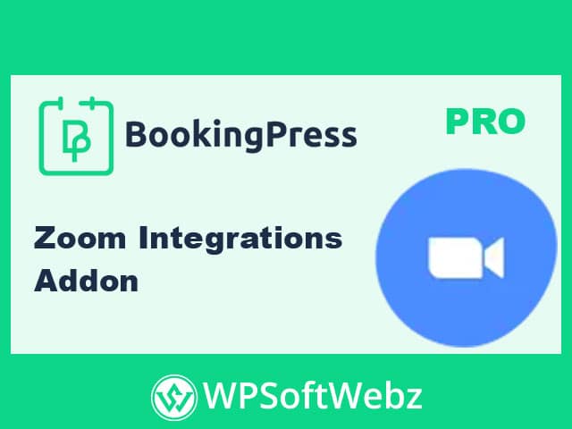 BookingPress Zoom Integration Addon