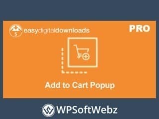 Easy Digital Downloads Add to Cart Popup Extension