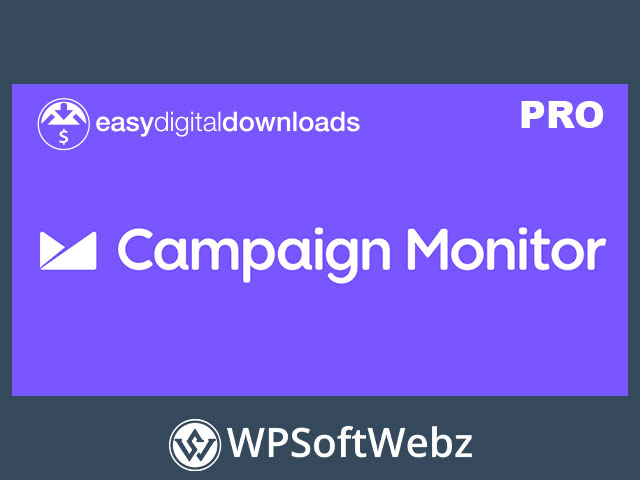 Easy Digital Downloads Campaign Monitor Add-on