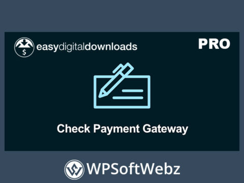 Easy Digital Downloads Check Payment Gateway Extension