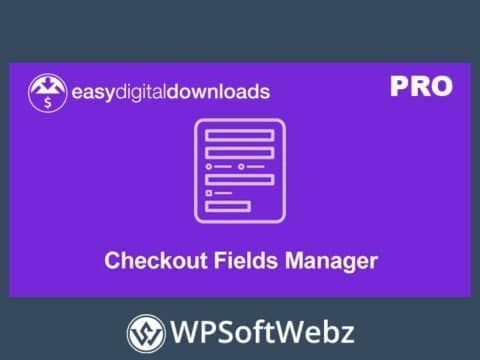 Easy Digital Downloads Checkout Fields Manager Extension