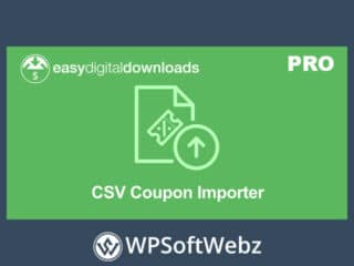 Easy Digital Downloads Coupon Importer Extension