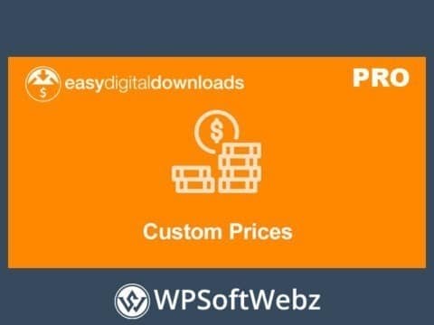 Easy Digital Downloads Custom Prices Extension