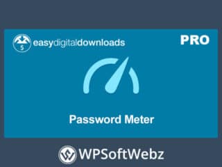 Easy Digital Downloads Password Meter Extension