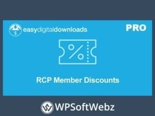 Easy Digital Downloads Restrict Content Pro Member Discounts Addon