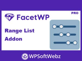 FacetWP Range List Addon