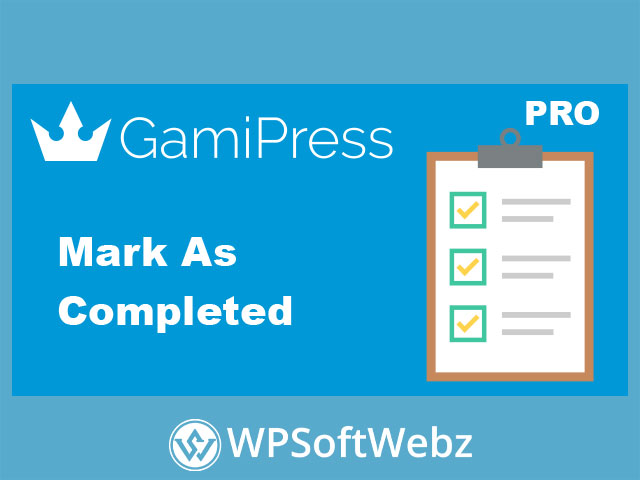 GamiPress Mark as Completed Add-on