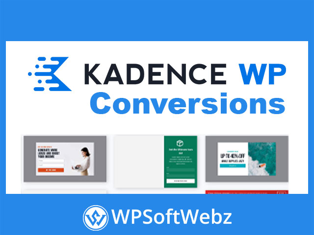 Kadence Conversions Plugin