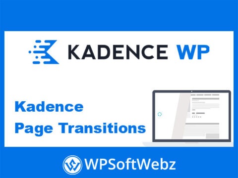 Kadence Page Transitions WordPress Plugin