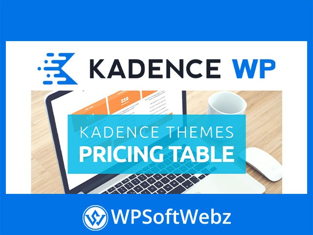 Kadence Pricing Table WordPress Plugin