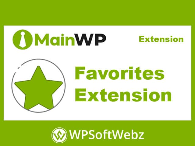 MainWP Favorites Extension