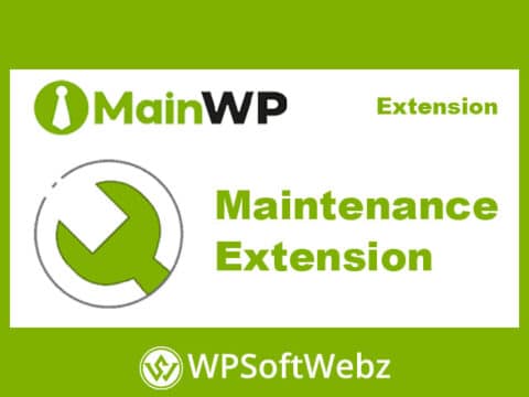 MainWP Maintenance Extension